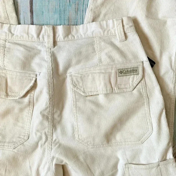 White corduroy Columbia pants - Picture 9 of 10